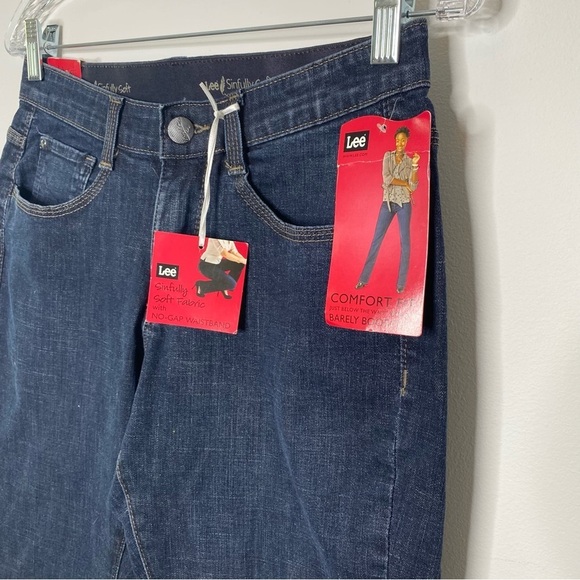 Lee Comfort Fit Sinfully Soft Barely Bootcut Jeans - Picture 3 of 8